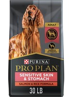 Purina Pro Plan Purina Pro Plan Adult Sensitive Skin & Stomach Salmon & Rice Formula 30lb