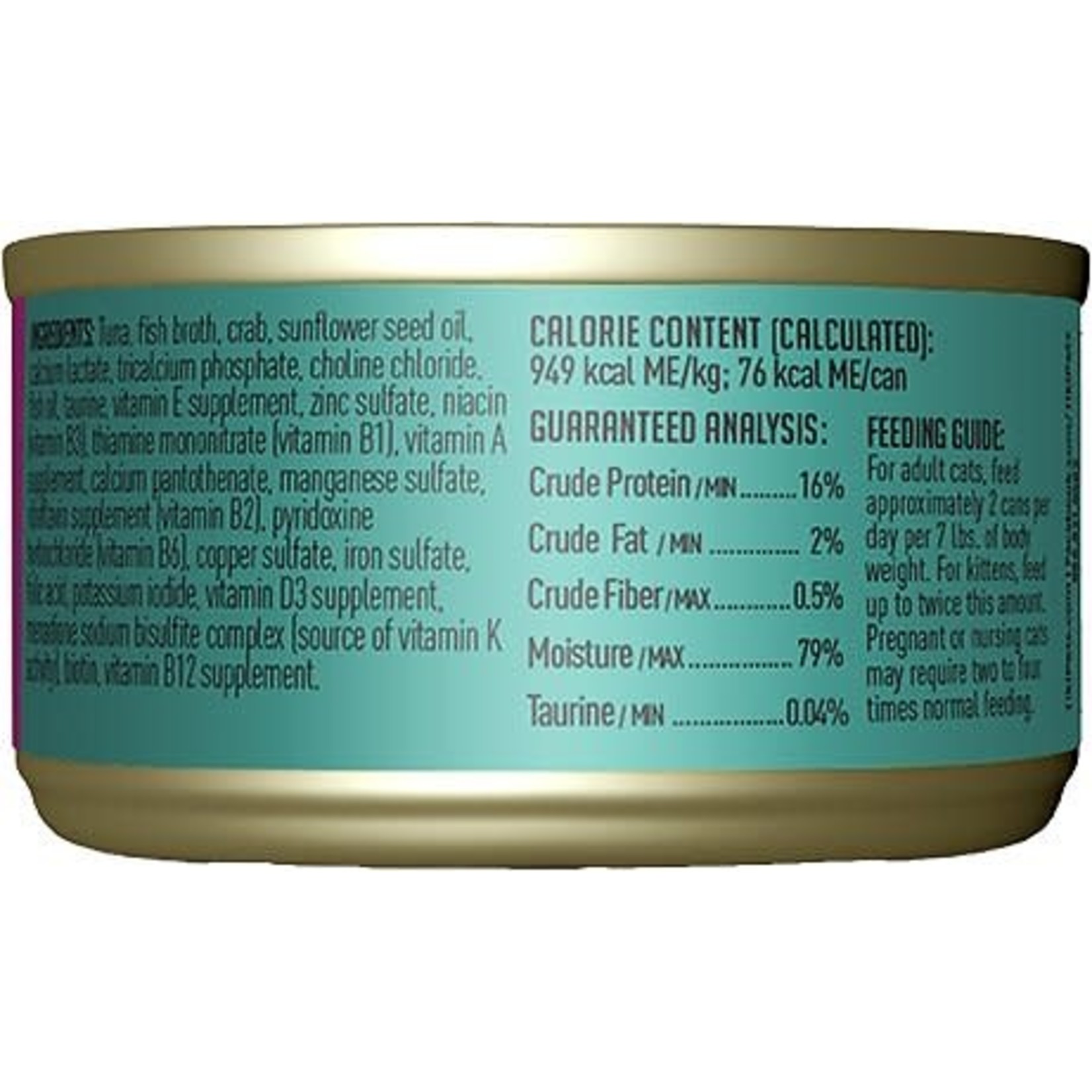 Tiki Cat Tiki Cat Grill - Ahi Tuna & Crab 2.8oz (case 12)