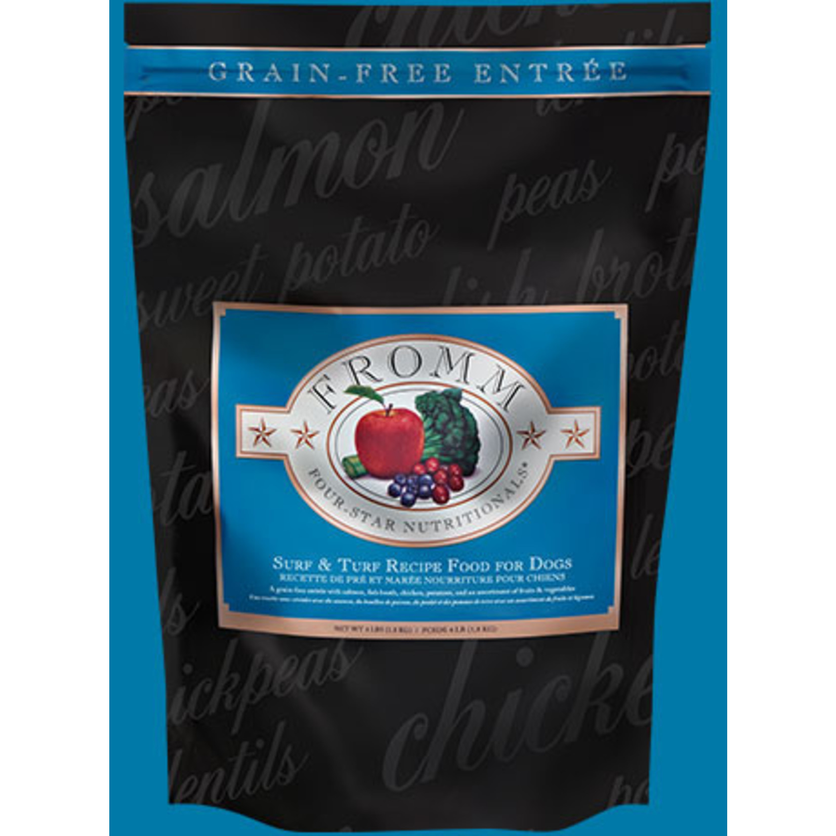 Fromm Fromm Dog 4-Star Grain Free Surf & Turf 4lbs