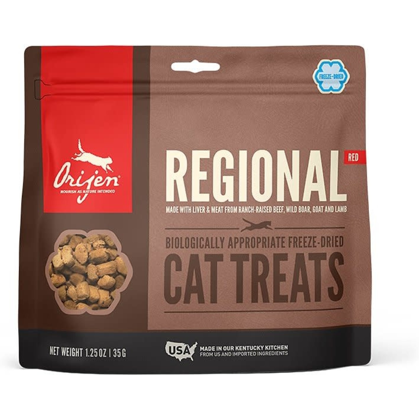 Orijen Orijen Cat Treats Regional Red Freeze Dried Cat 1.25oz