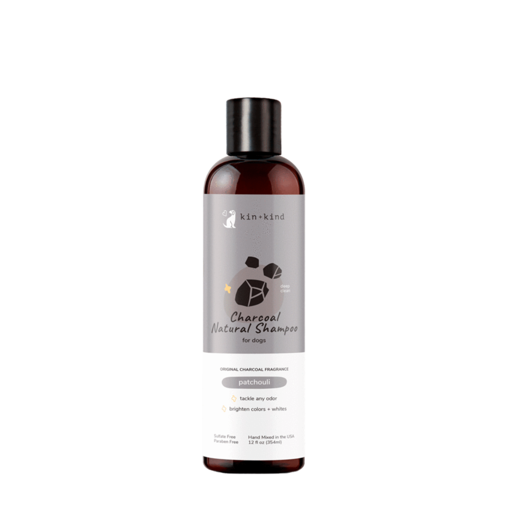 KIN + KIND Kind + Kind Organic Charcoal Deep Clean Shampoo 12oz