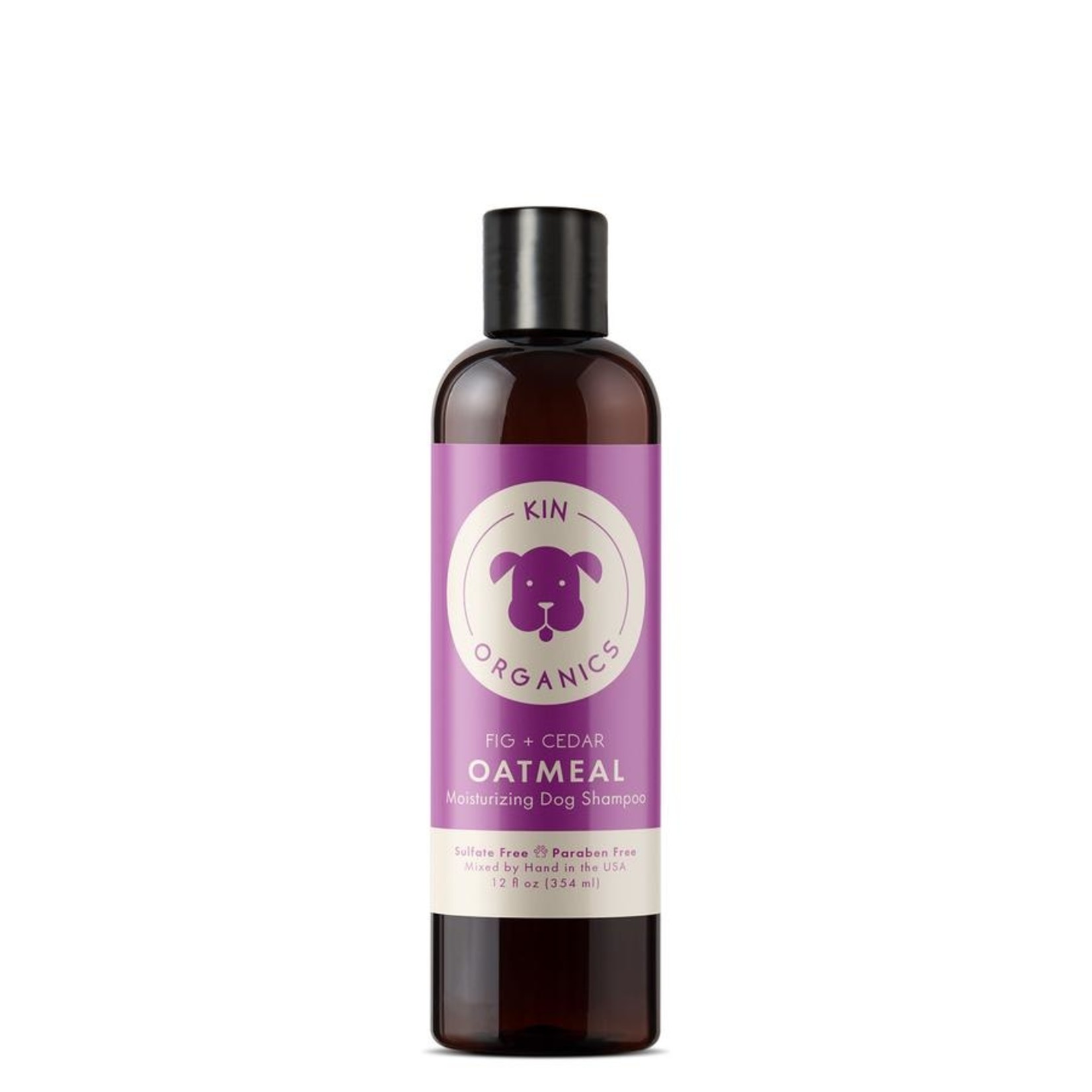 KIN + KIND Kin + Kind Kin Organics Fig+Cedar Oatmeal Shampoo for Itchy Dogs 12oz