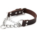 MARTINGALE LEATHER COLLAR MD