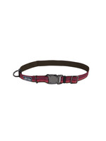 Coastal K9 Explorer® Reflective Adjustable Dog Collar, Berry, 1" x 18"-26" Large