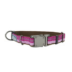 Coastal K9 Explorer® Reflective Adjustable Dog Collar, Orchid, 5/8" x 10"-14" Small