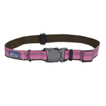 Coastal K9 Explorer® Reflective Adjustable Dog Collar, Rosebud, 1" x 18"-26" Large