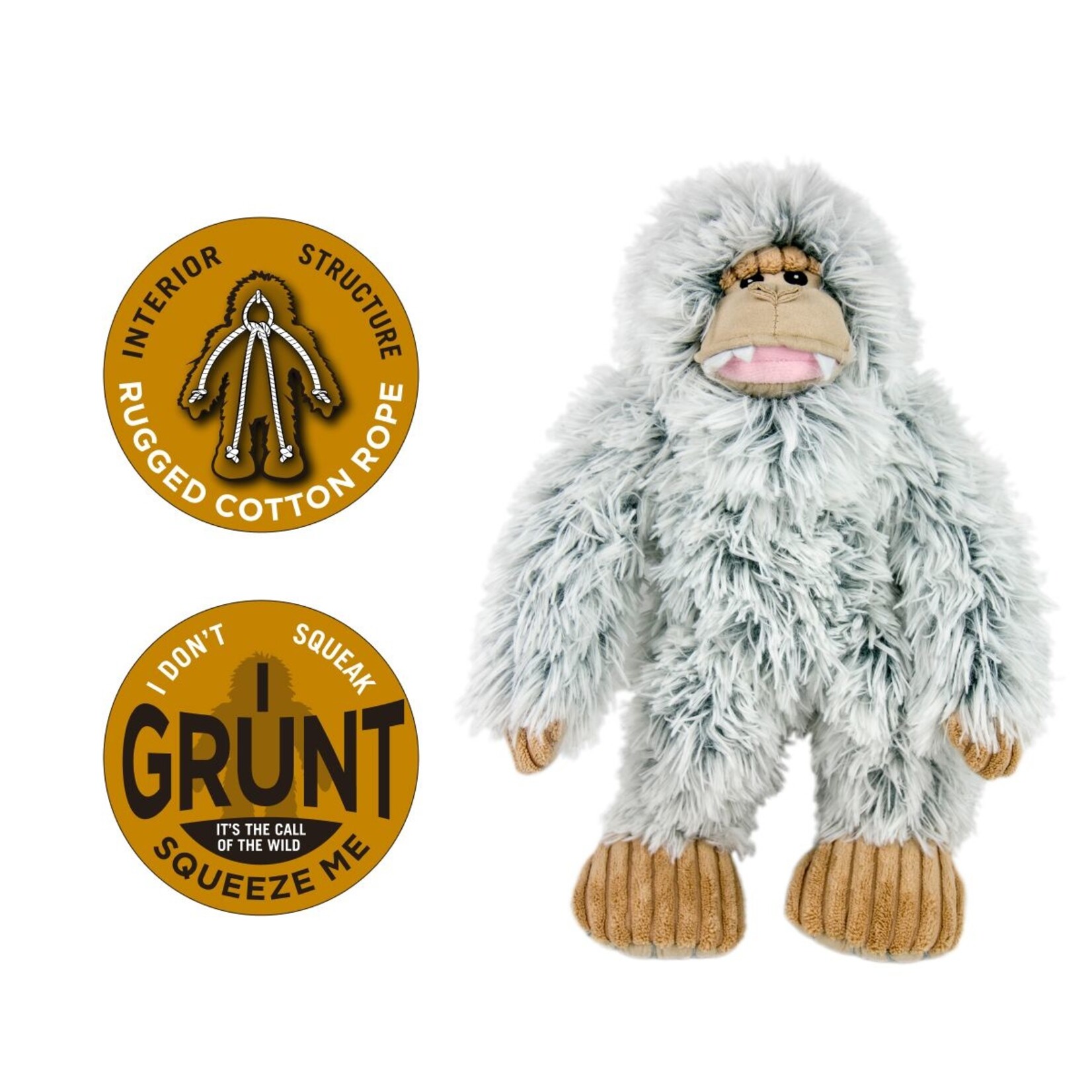 Tall Tails Tall Tails Yeti Large Stuffed With Inner Rope