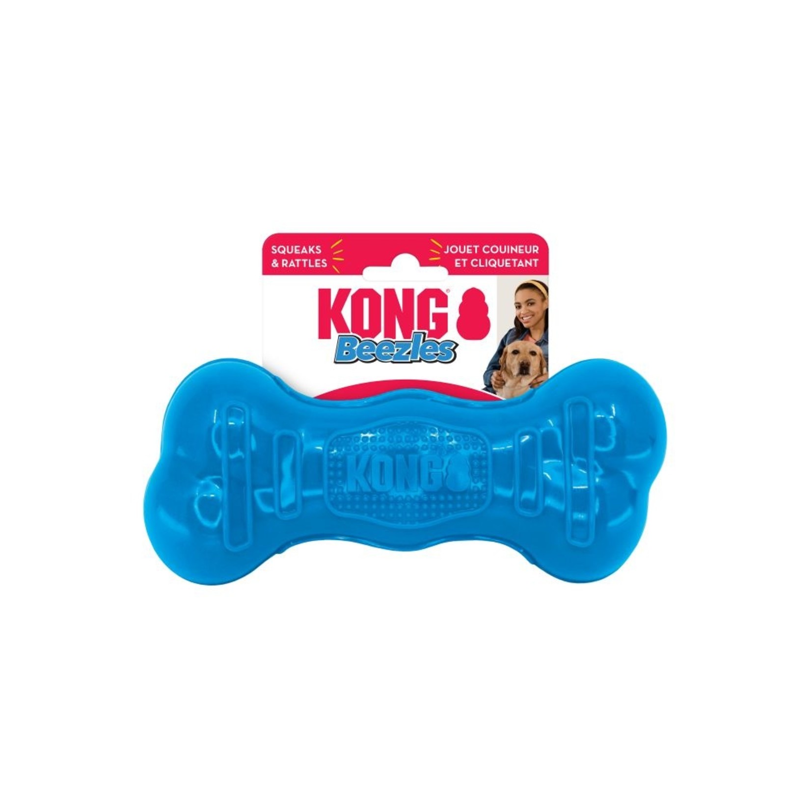 Kong Kong Beezles Bone with Crackle Inside  Small/Medium