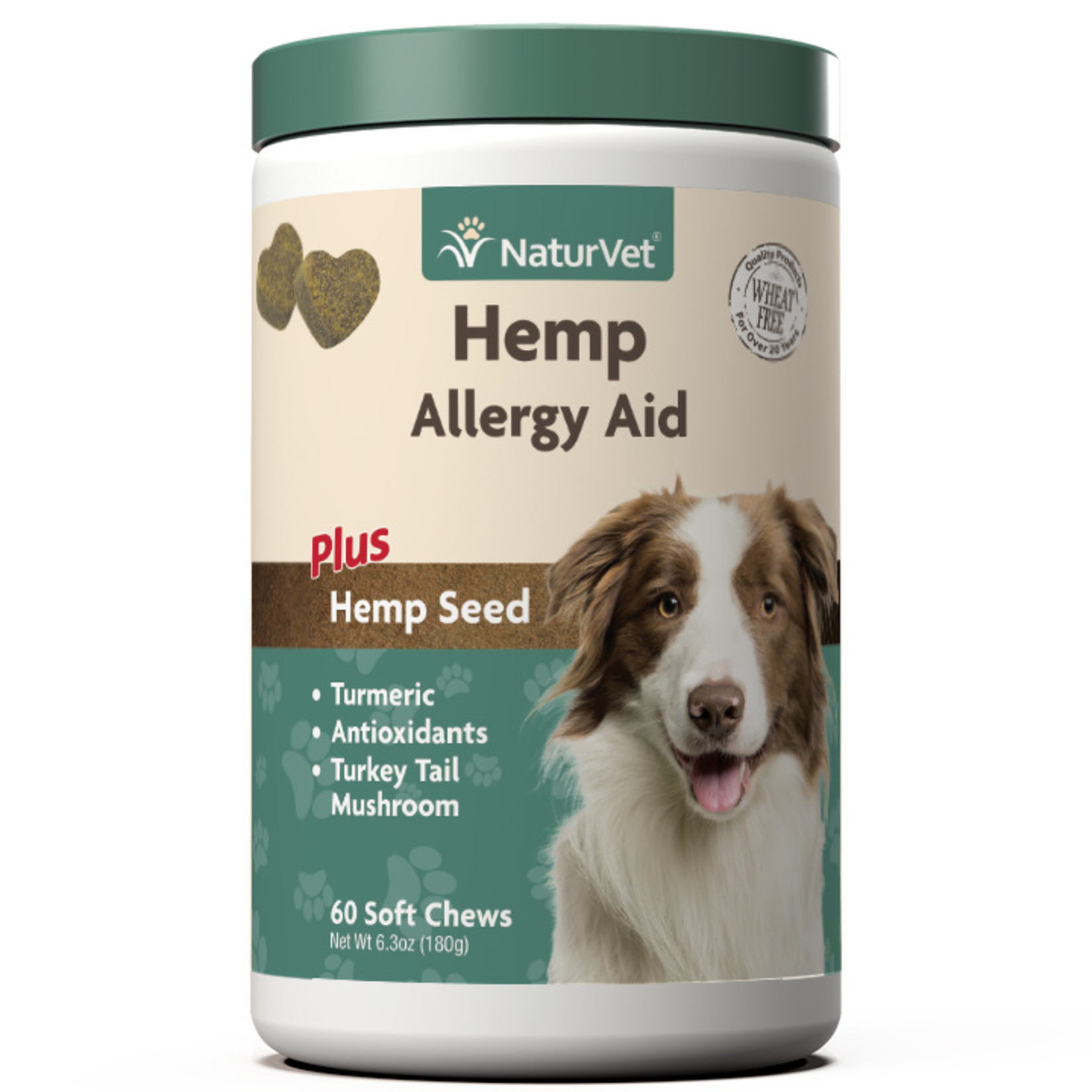 NaturVet NaturVet Hemp Allergy Aid + Hemp Seed Soft Chews 60ct