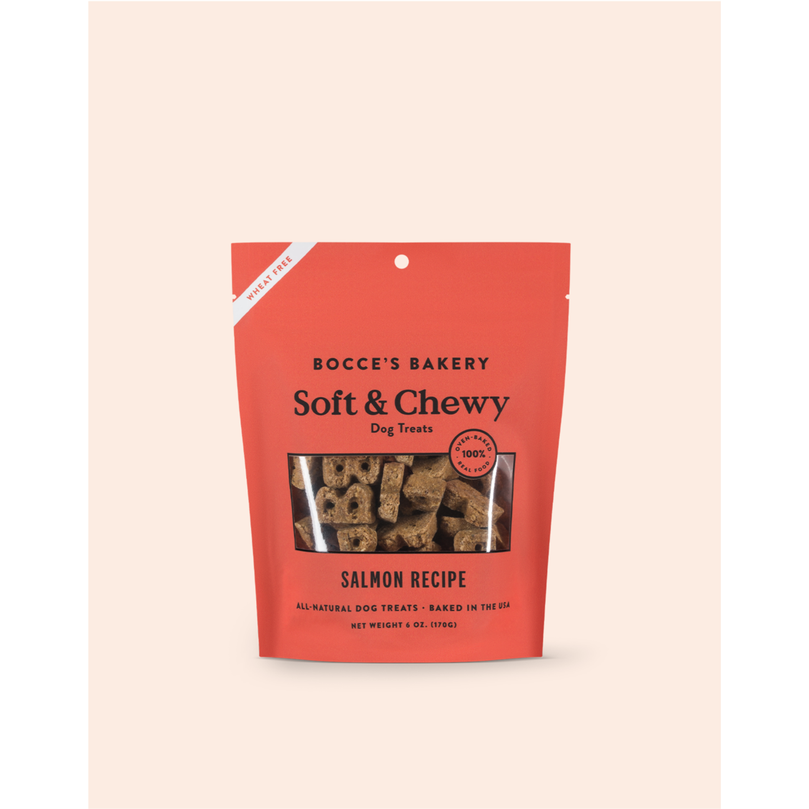 Bocces Bocces Soft & Chewy Salmon 6oz