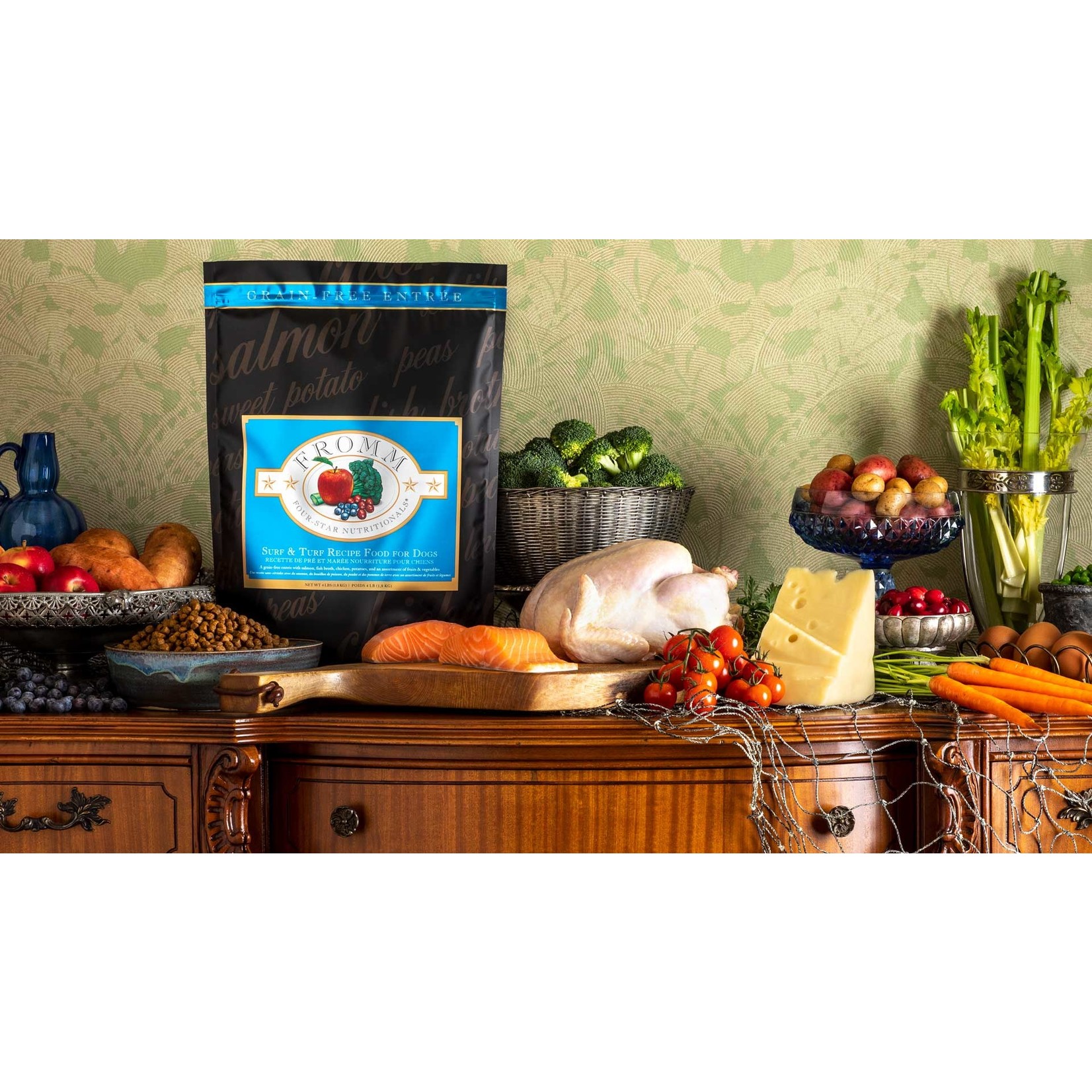 Fromm Fromm Dog 4-Star Grain Free Surf & Turf  26lbs