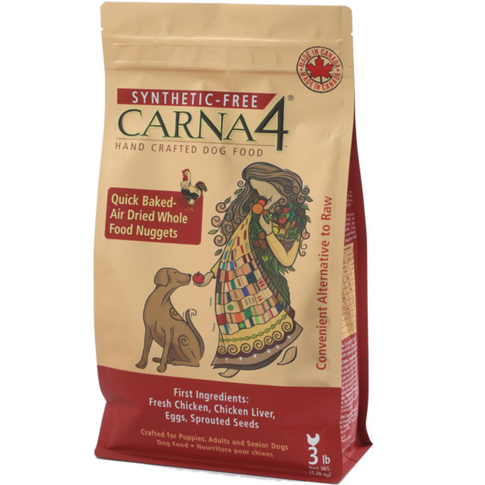 Carna4 Carna4 Dog w/ Grain Chicken 3lbs