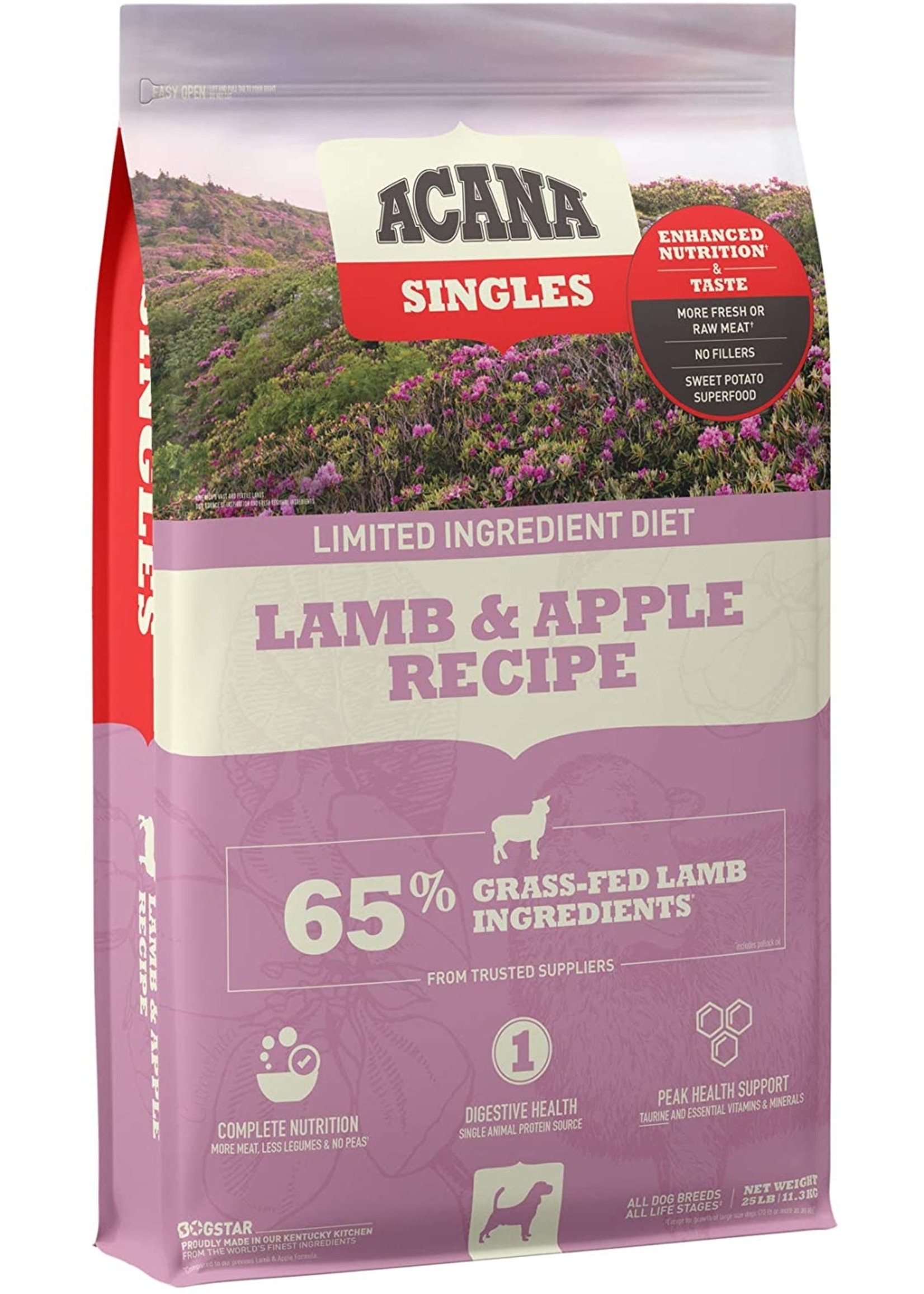 Acana Acana Lamb & Apple Singles 25lbs
