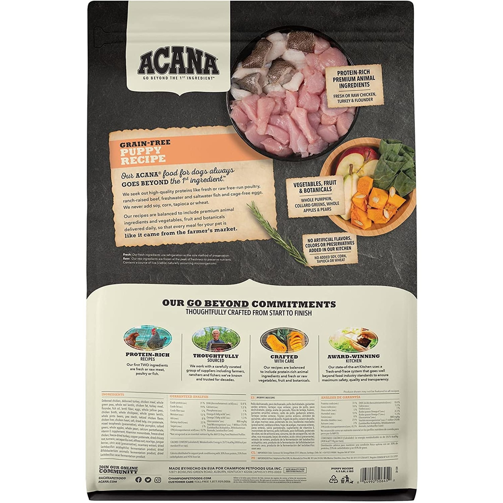 Acana Acana Puppy Grain Free 4.5lbs