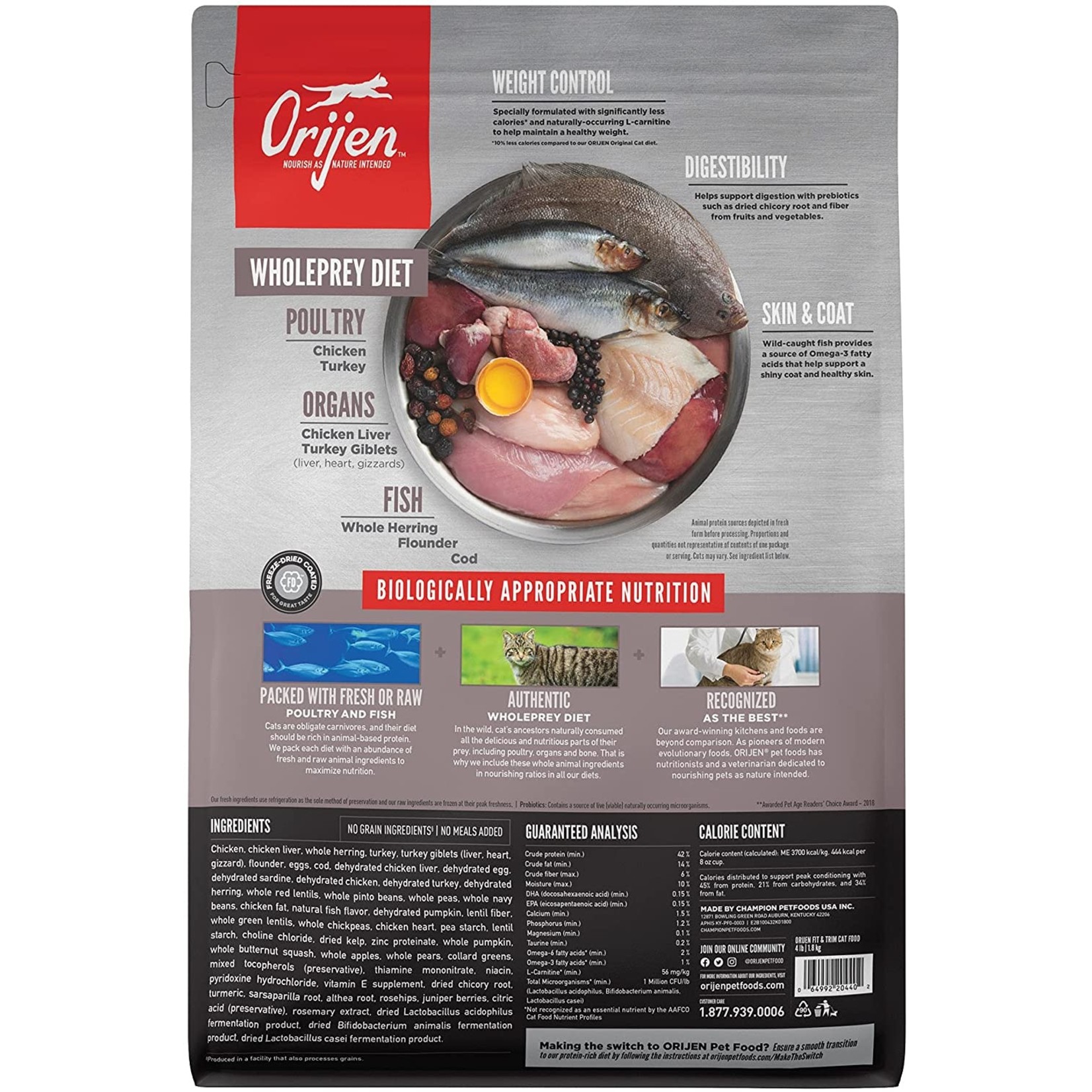 Orijen Orijen Cat Fit & Trim 4lbs