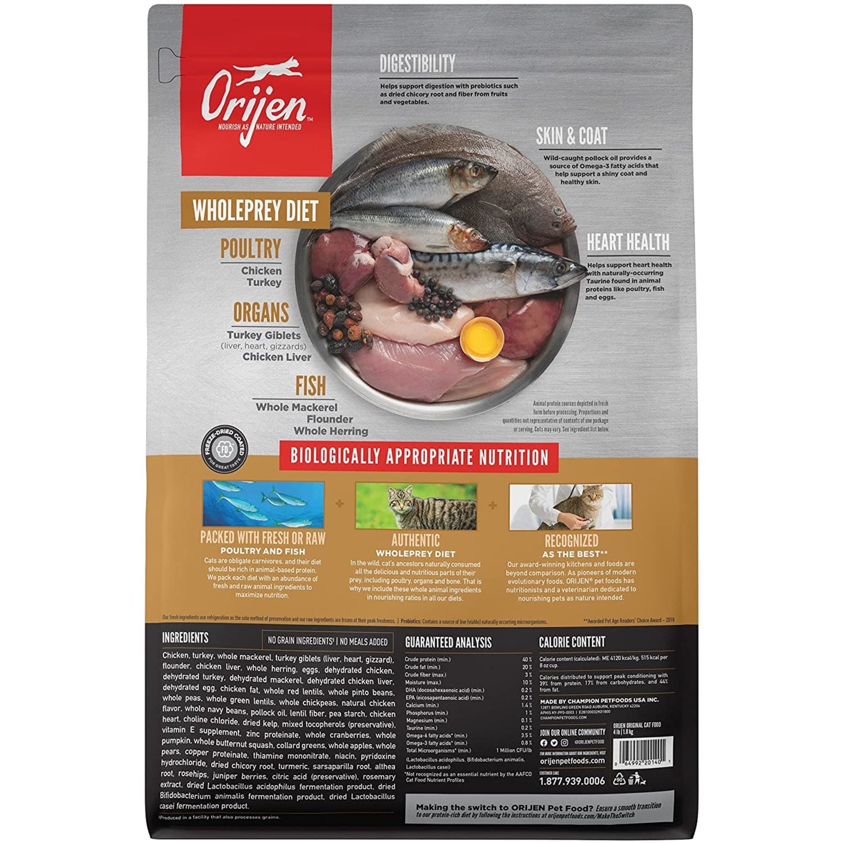 Orijen Orijen Cat Original 4lbs