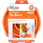 Outward Hound Outward Hound Slo Bowl Fun Feeder Medium Orange