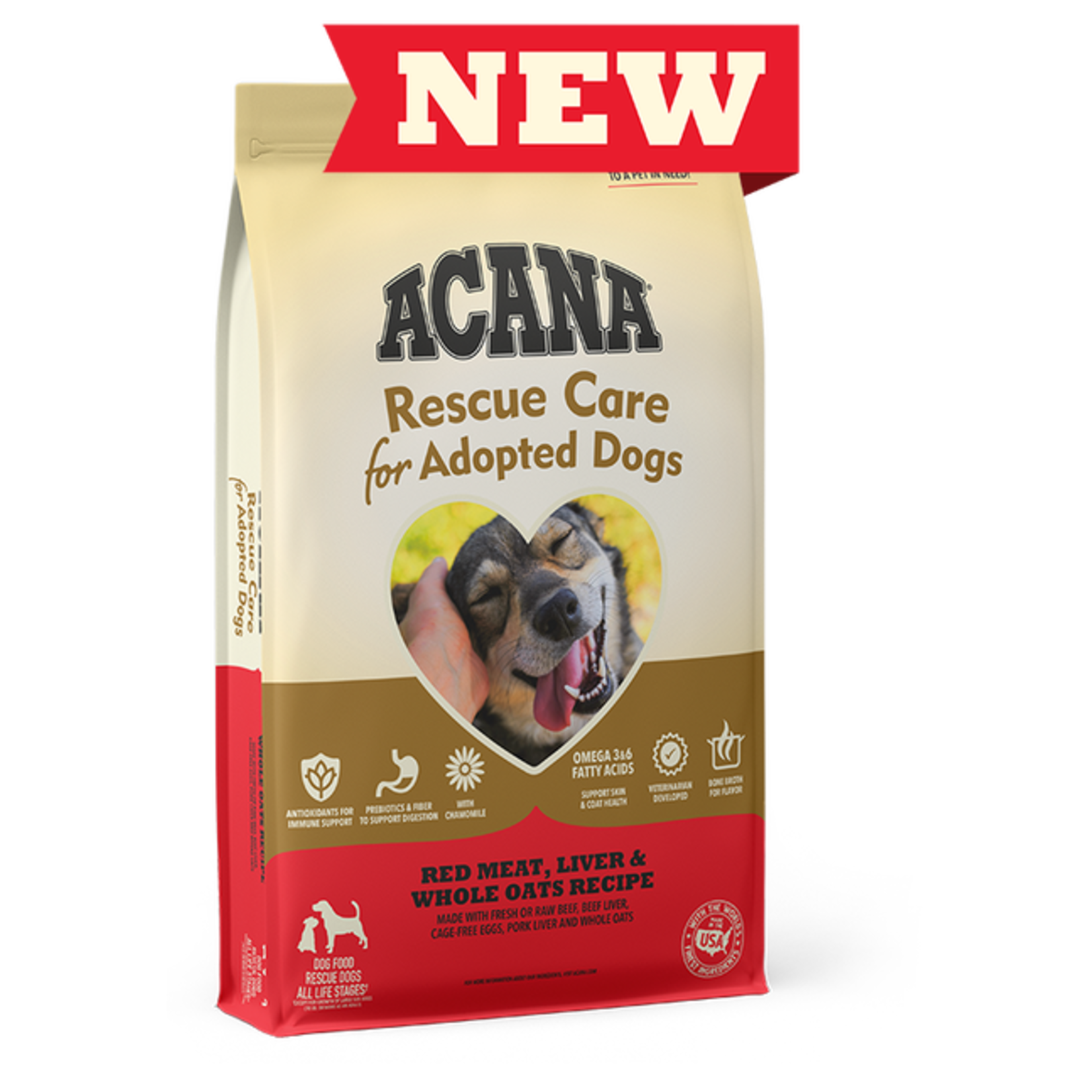 Acana Acana Rescue Red Meat Oats 4.5lbs