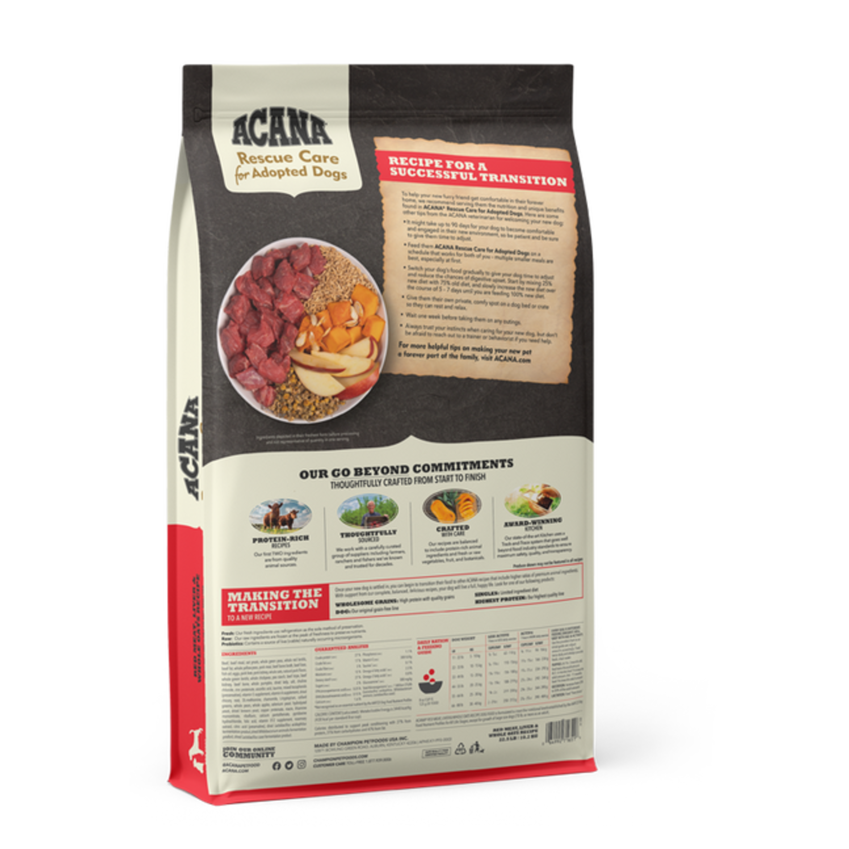 Acana Acana Rescue Red Meat Oats 4.5lbs