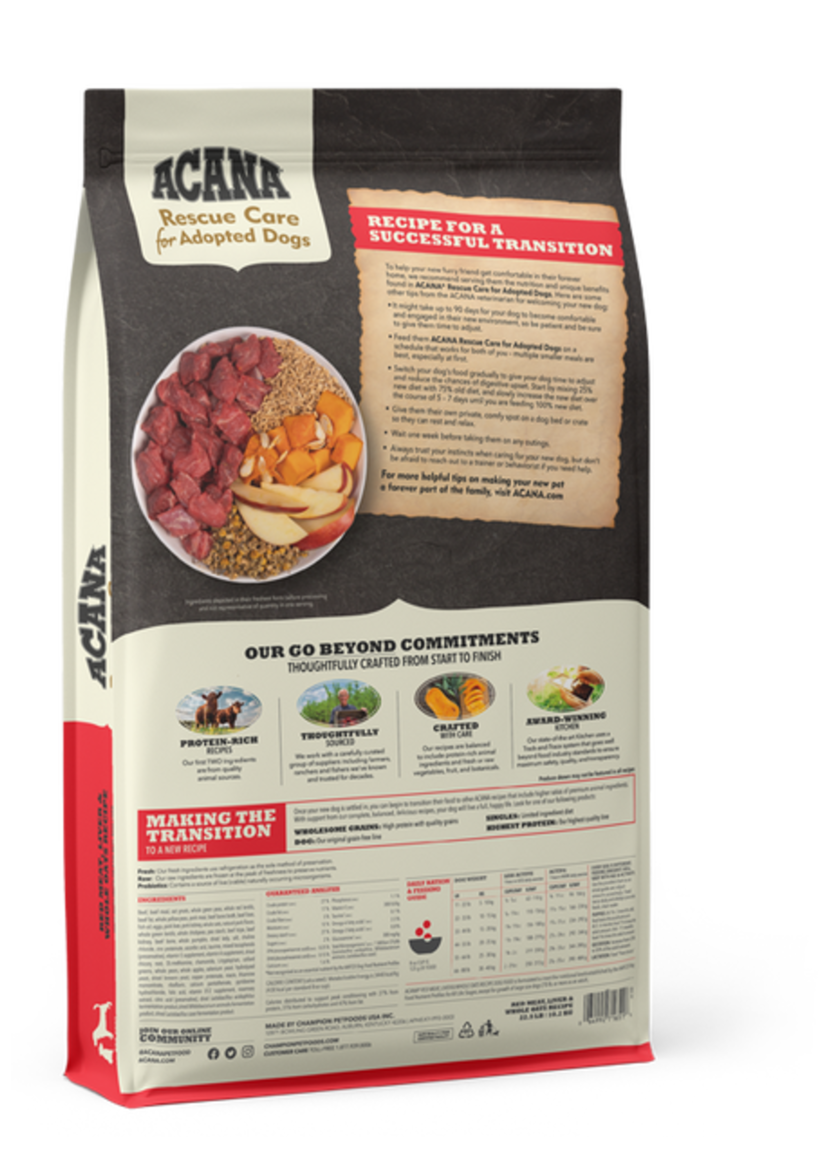Acana Acana Rescue Red Meat Oats 4.5lbs