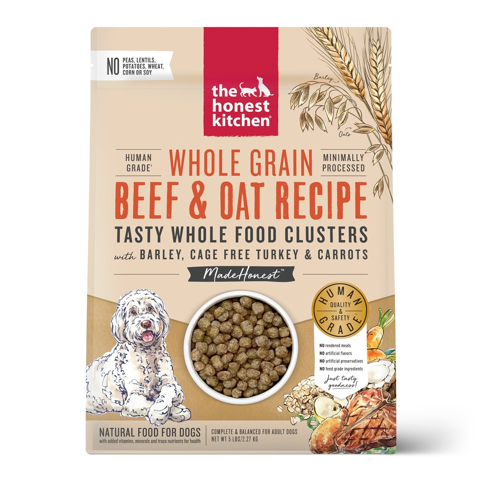 The Honest Kitchen The Honest Kitchen Beef Cluster 20lbs