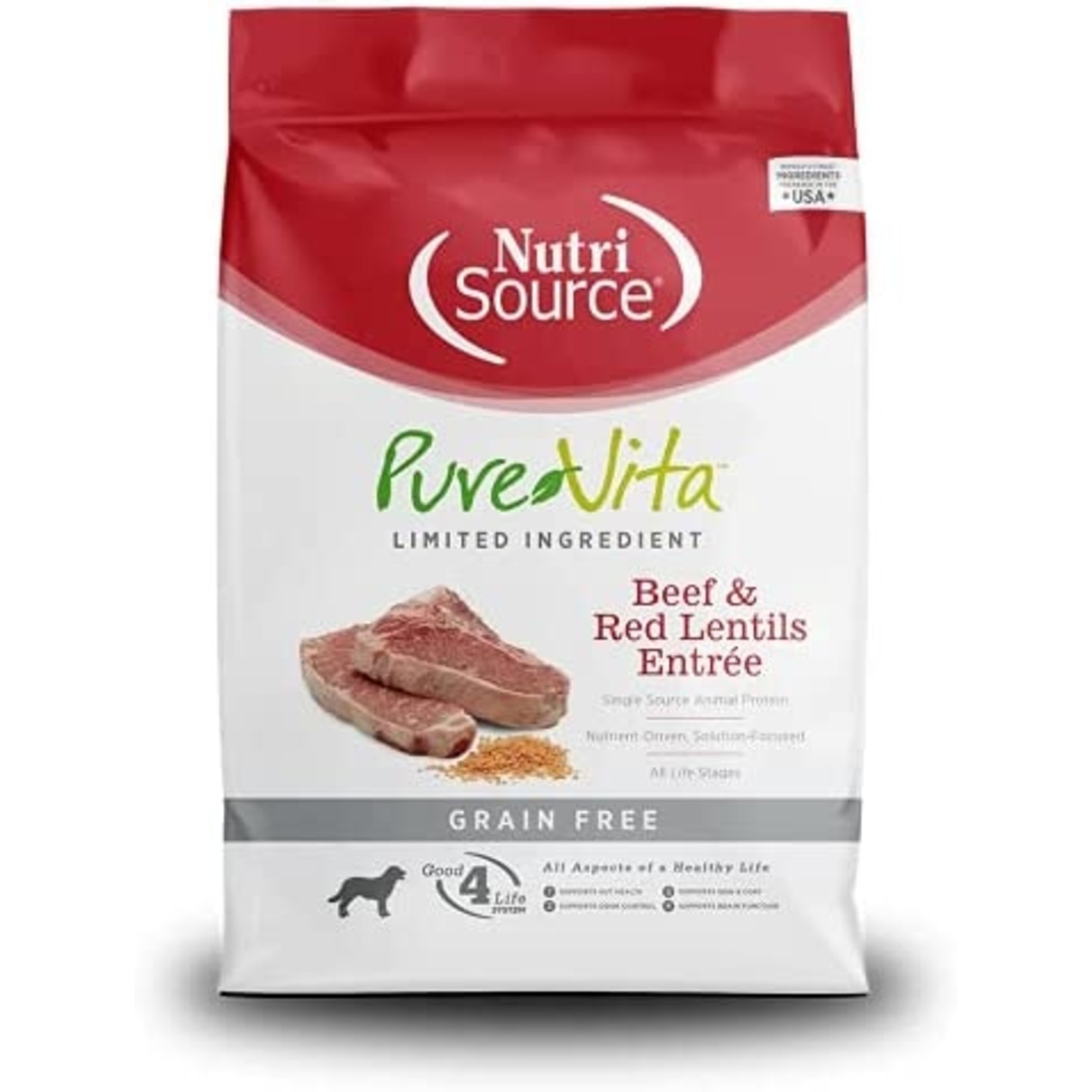 PureVita PureVita Beef & Lentils Grain Free Limited Ingredient 5lb
