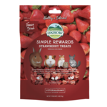 OXBOW Oxbow Simple Rewards Strawberry Treats 3 oz