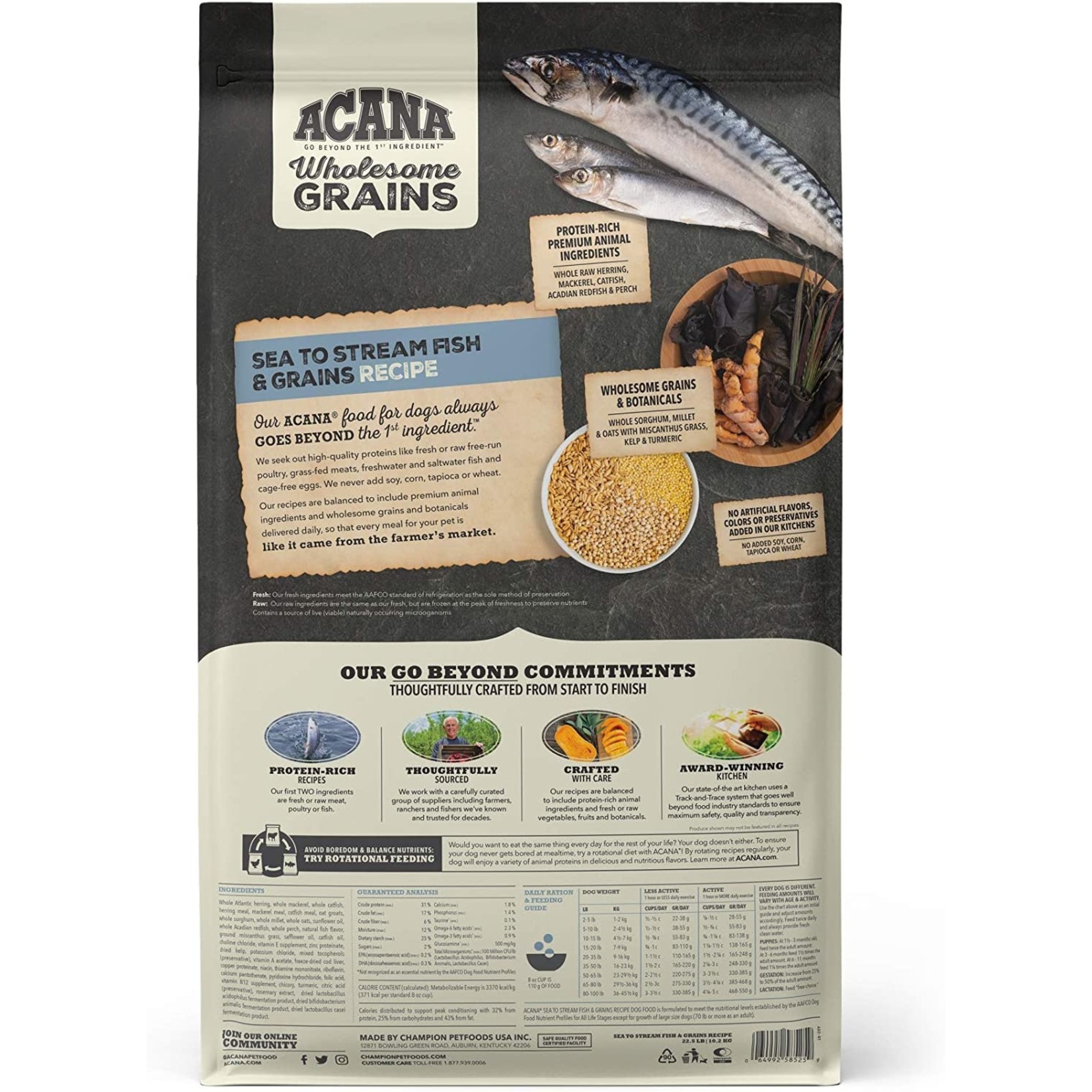 Acana Acana Sea to Stream Wholesome Grains 22.5lb