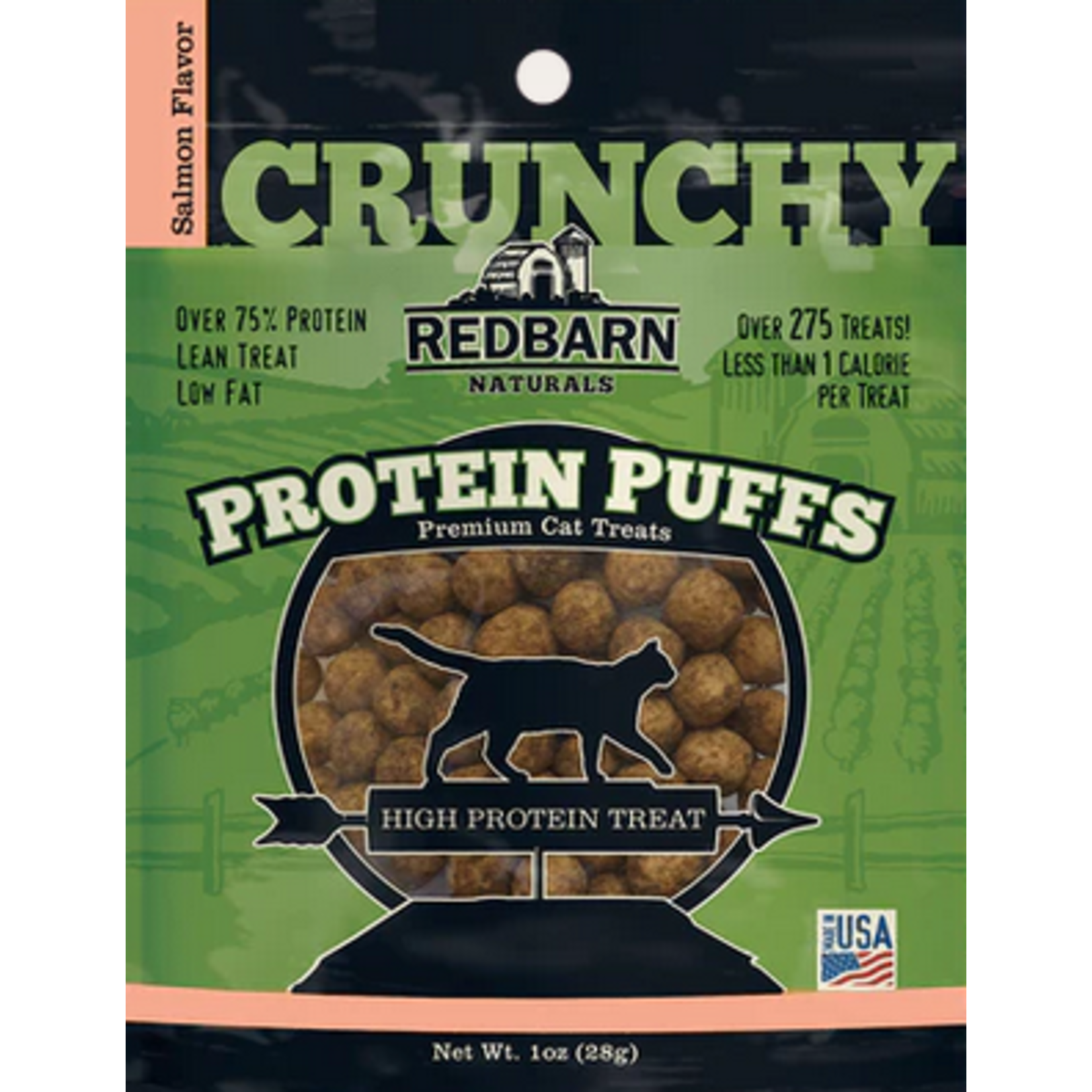 Red Barn Red Barn Salmon Protein Puffs 1oz