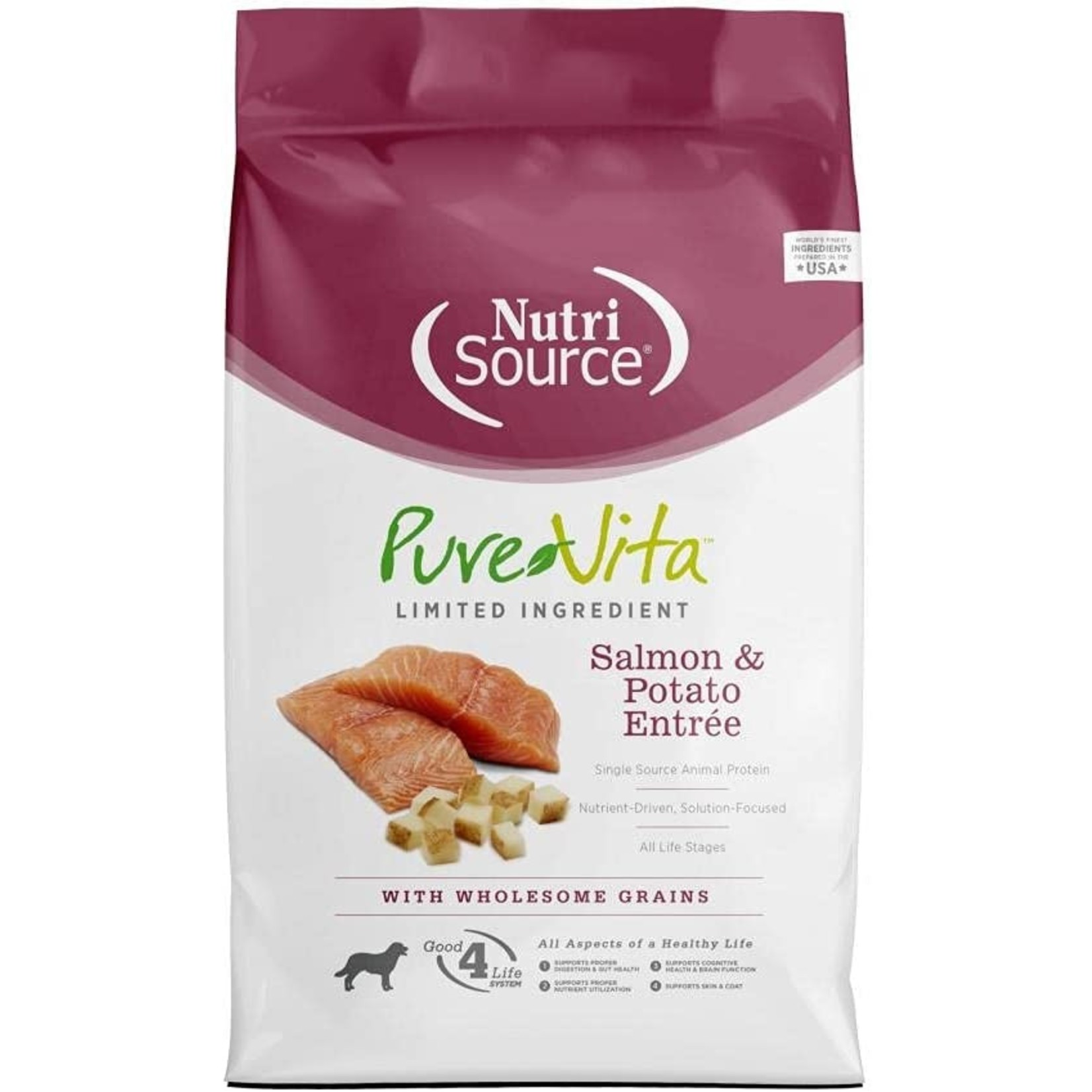 PureVita NutriSource PureVita Salmon & Potato 25lbs