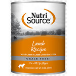 NutriSource NutriSource Lamb Grain Free 13oz (case 12)