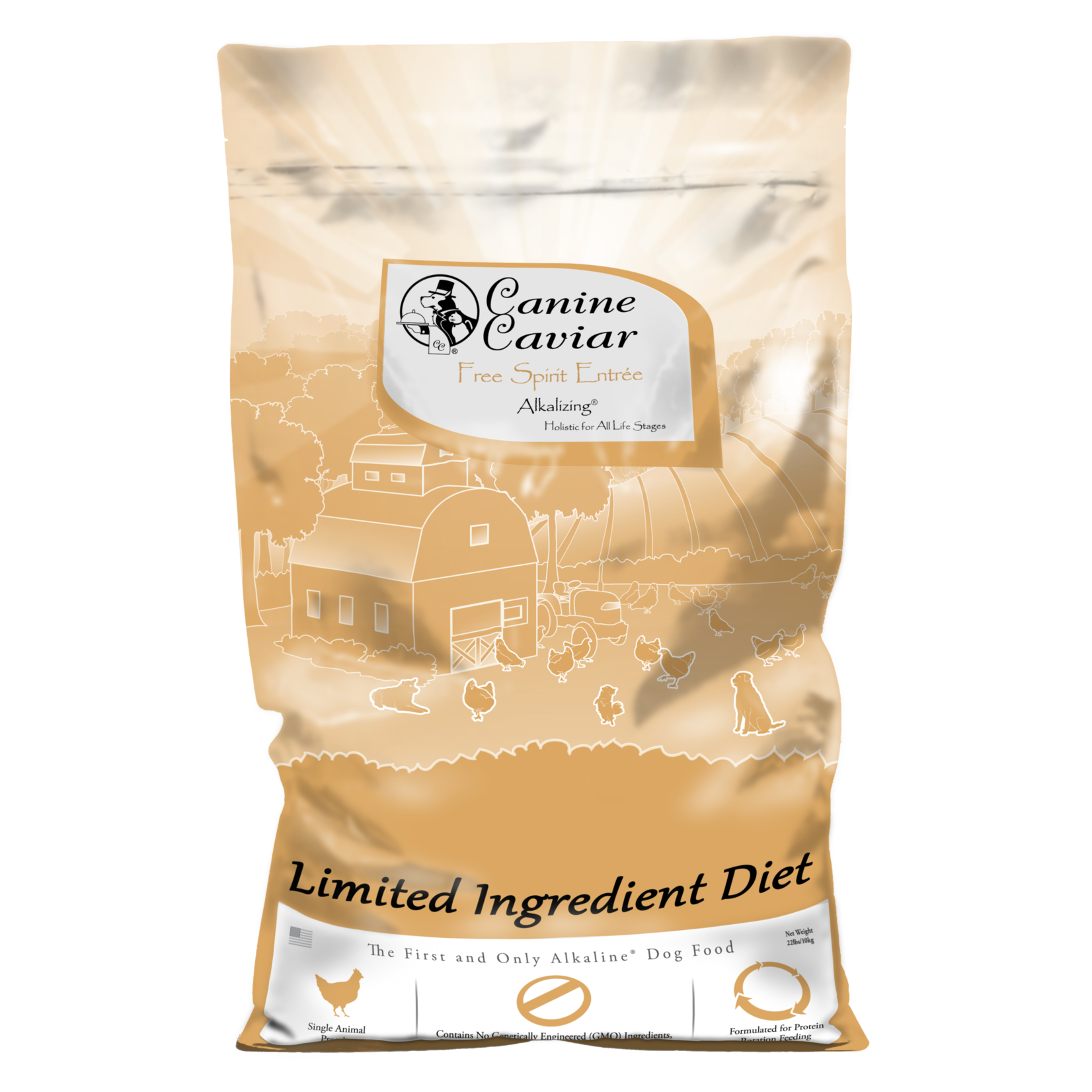 Canine Caviar Canine Caviar Free Spirit - Chicken & Millet 4.4lbs