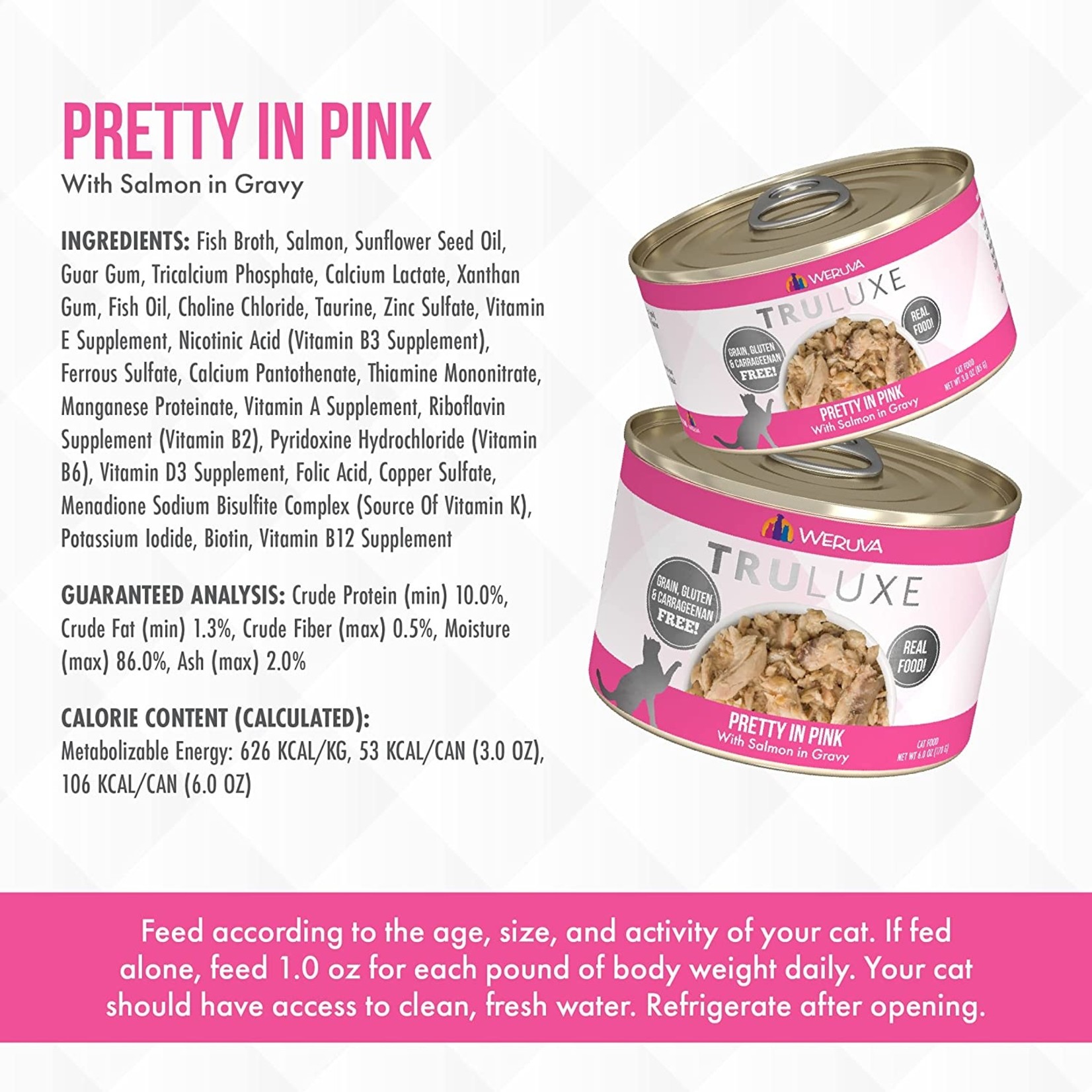 Weruva Weruva TRULUXE Pretty In Pink  3oz (case 24)
