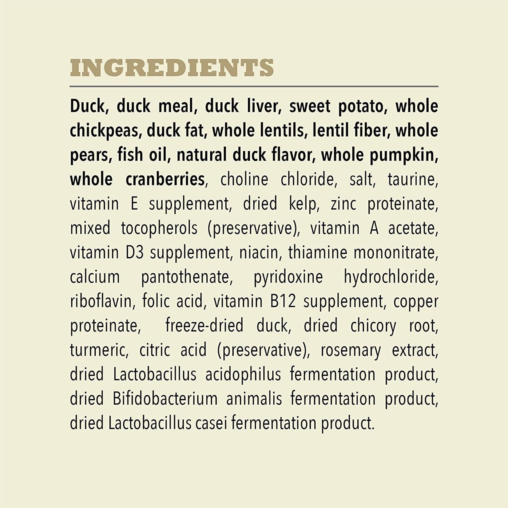 Acana Acana Duck & Pear Singles 22.5lbs