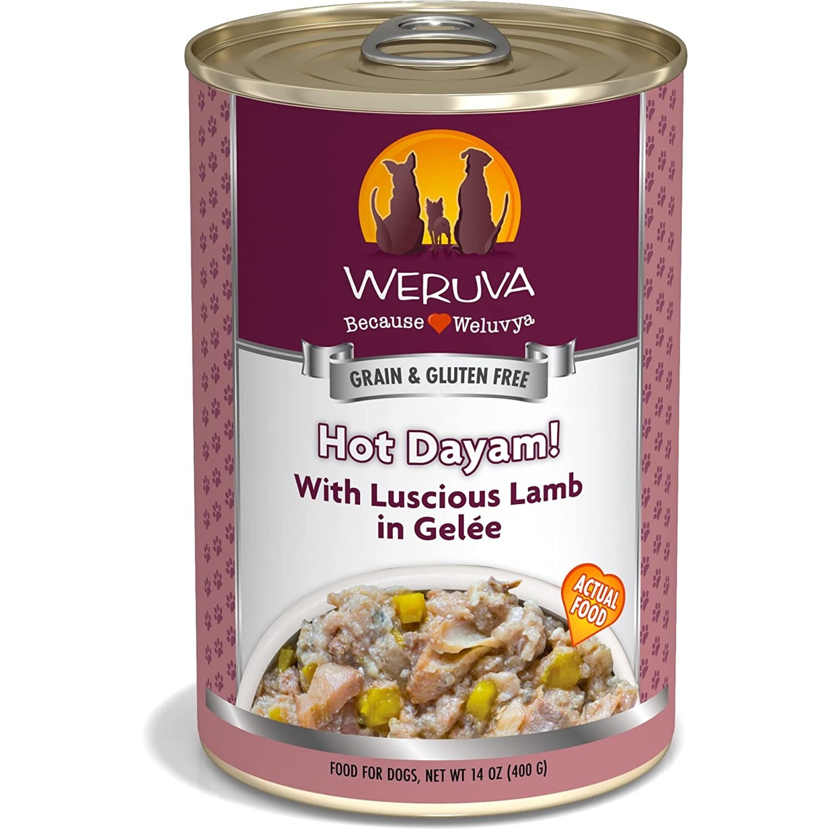 Weruva Weruva Hot Dayam Dog 14oz (case 12)