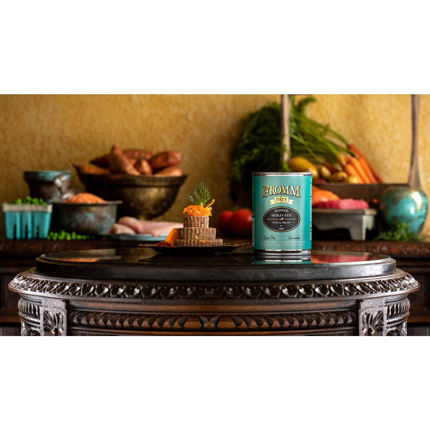 Fromm Fromm Pate Grain Free Seafood Medley 12.5oz