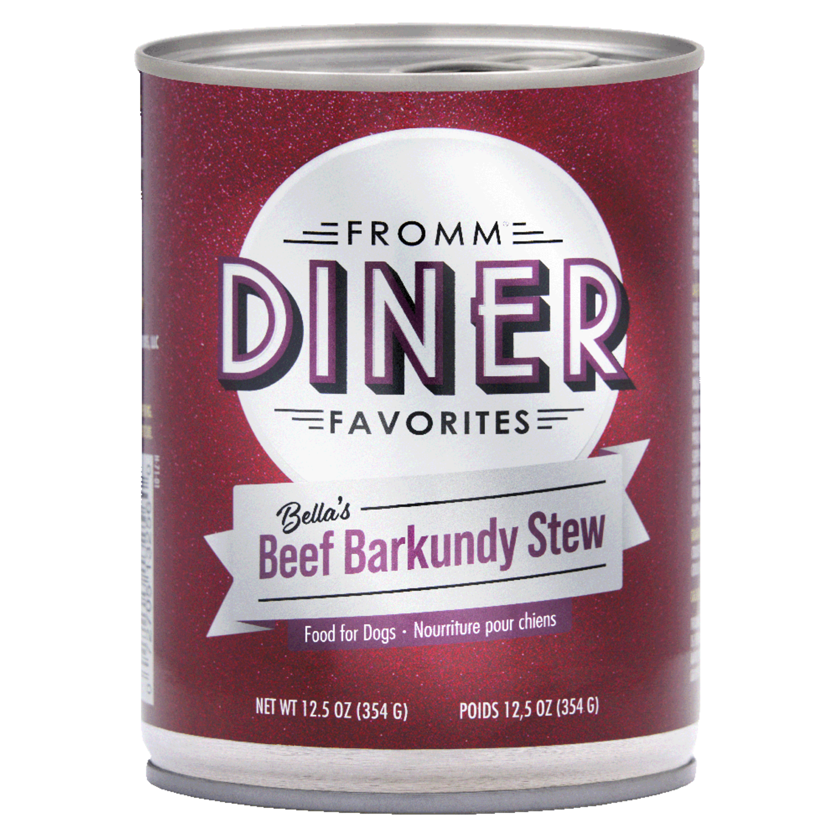 Fromm Fromm Beef Barkundy Stew Diner Favorites 12.5oz