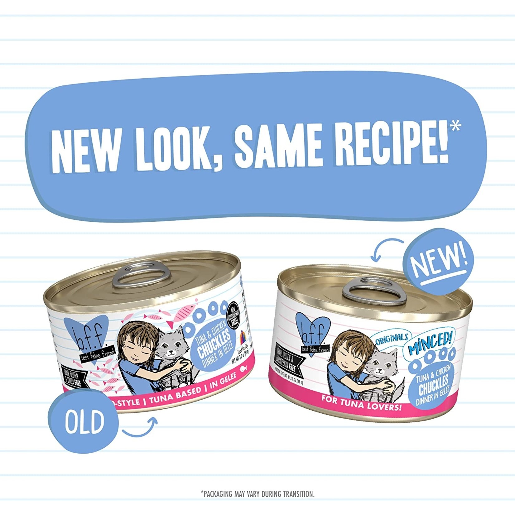 Weruva Weruva BFF Chuckles Tuna & Chicken 3oz (case 24)