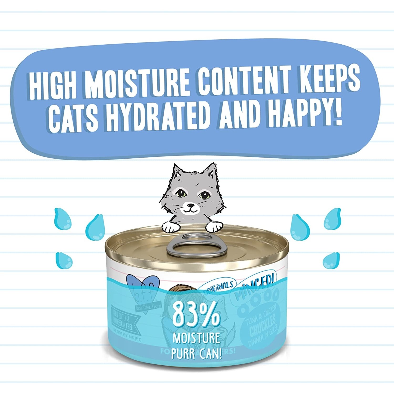Weruva Weruva BFF Chuckles Tuna & Chicken 3oz (case 24)