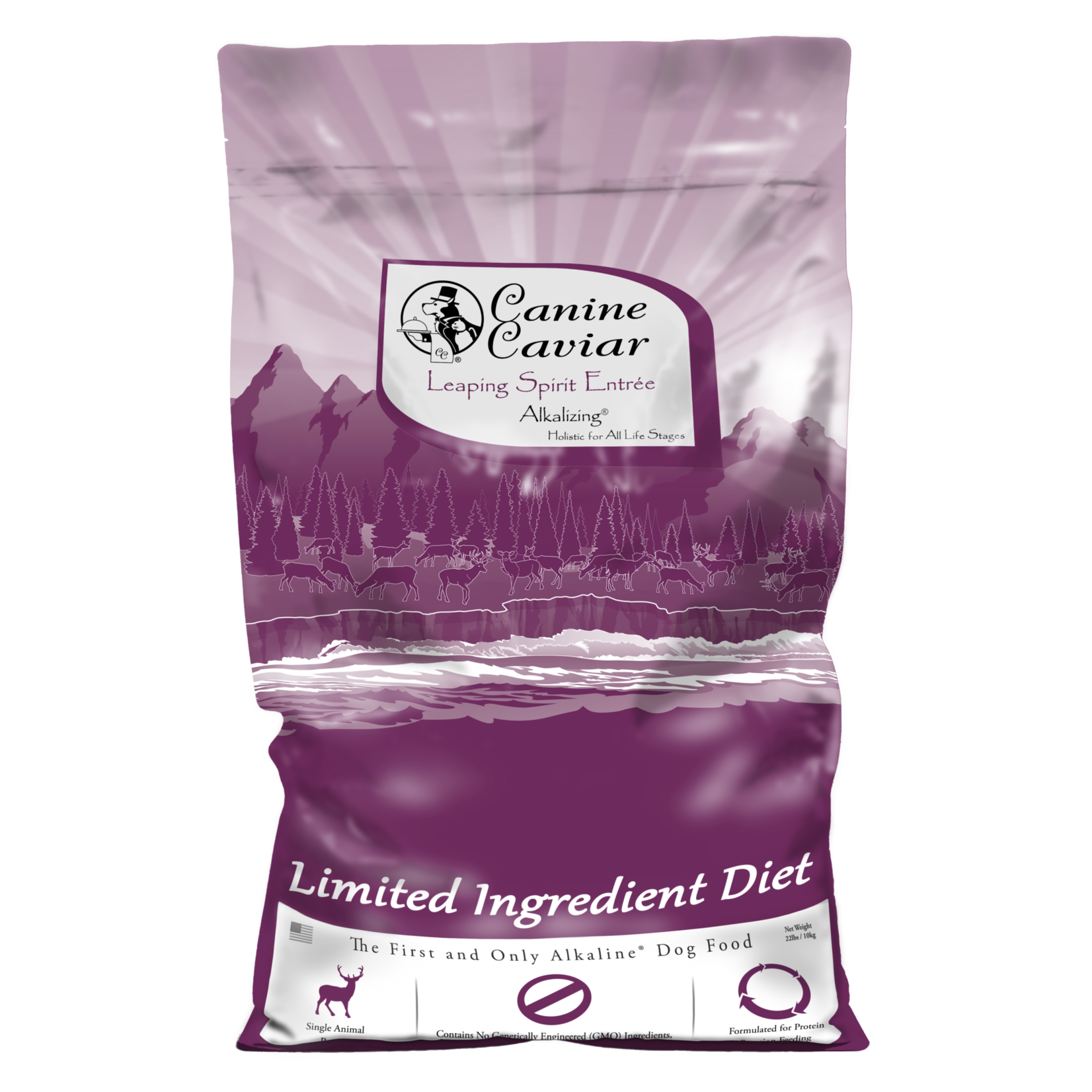 Canine Caviar Canine Caviar Leaping Spirit - Venison & Millet 4.4lbs