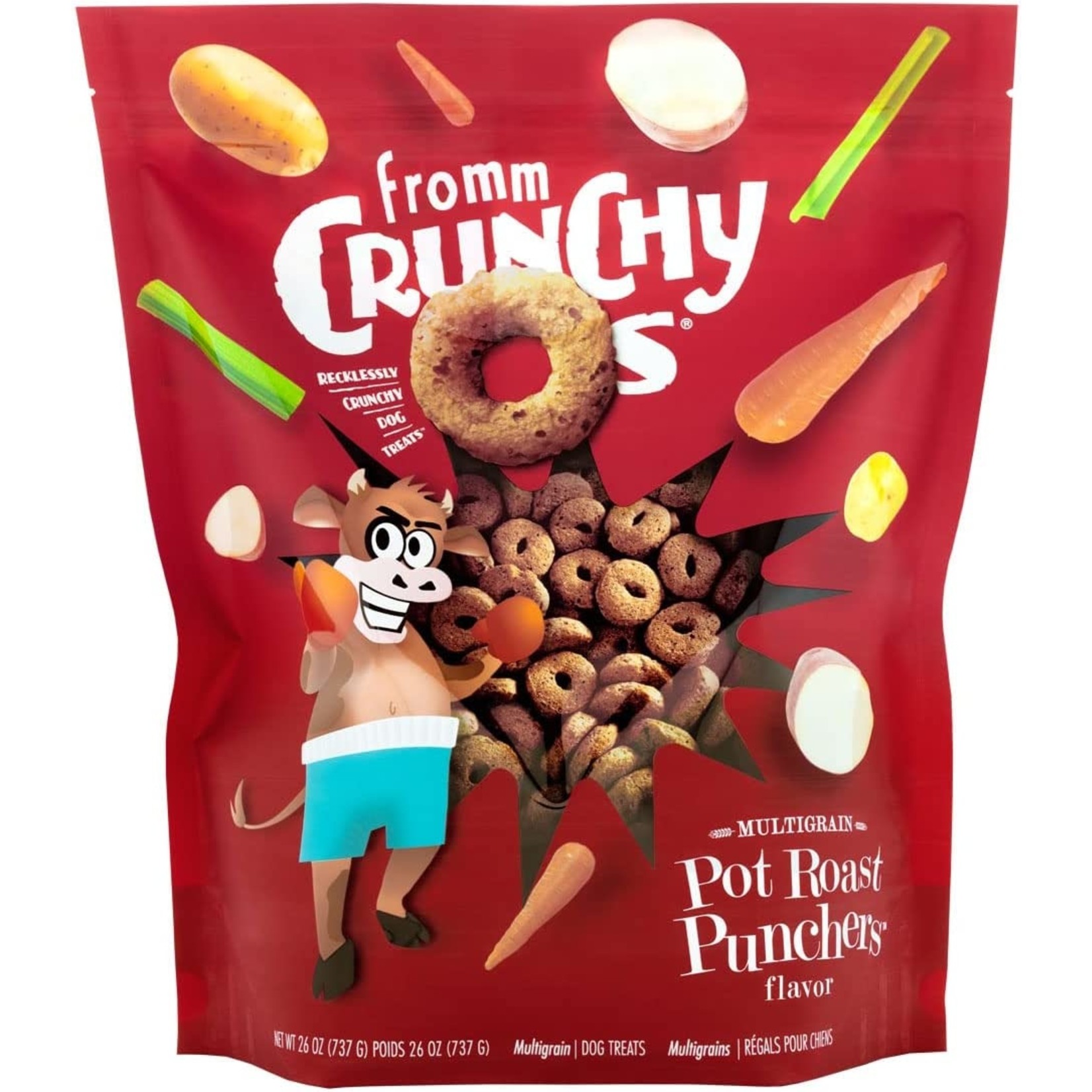 Fromm Fromm Dog Crunchy O's PotRoast Punchers 26oz