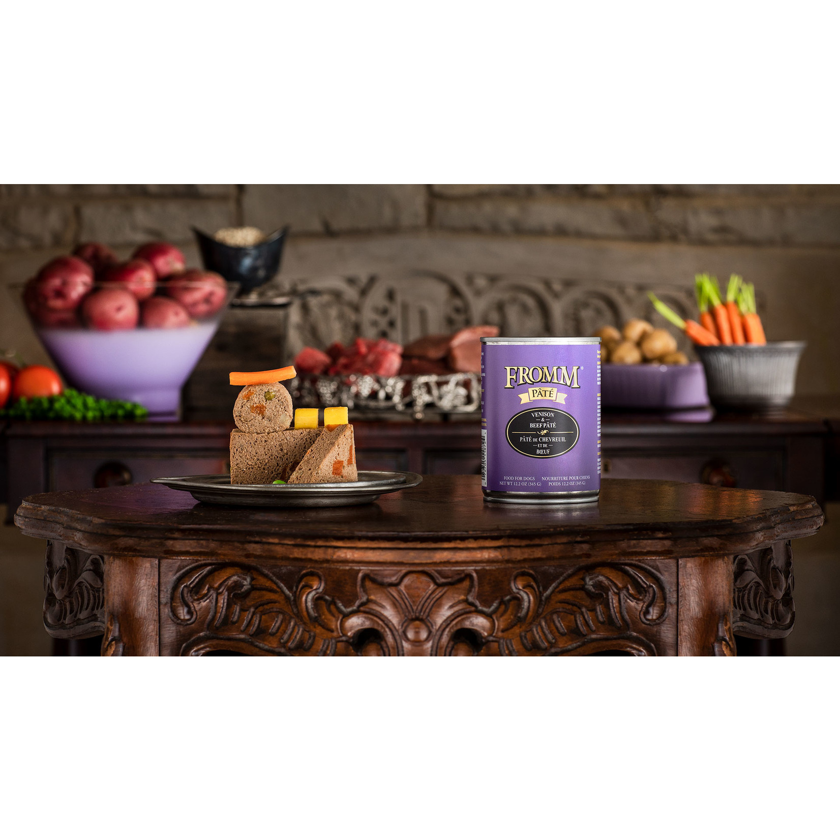 Fromm Fromm Dog Pate Venison & Beef 12.2oz (case 12)