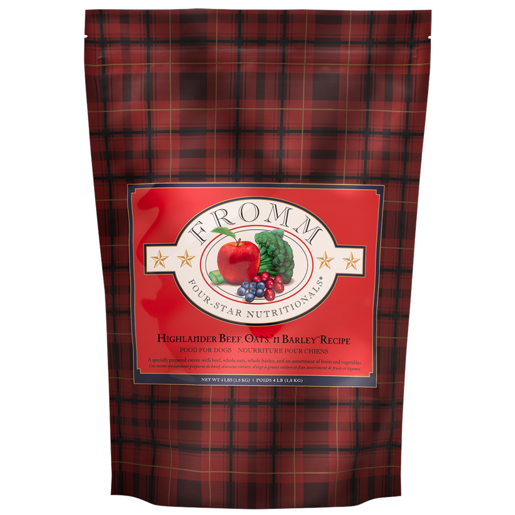 Fromm Fromm Dog 4-Star Highlander Beef 4lbs