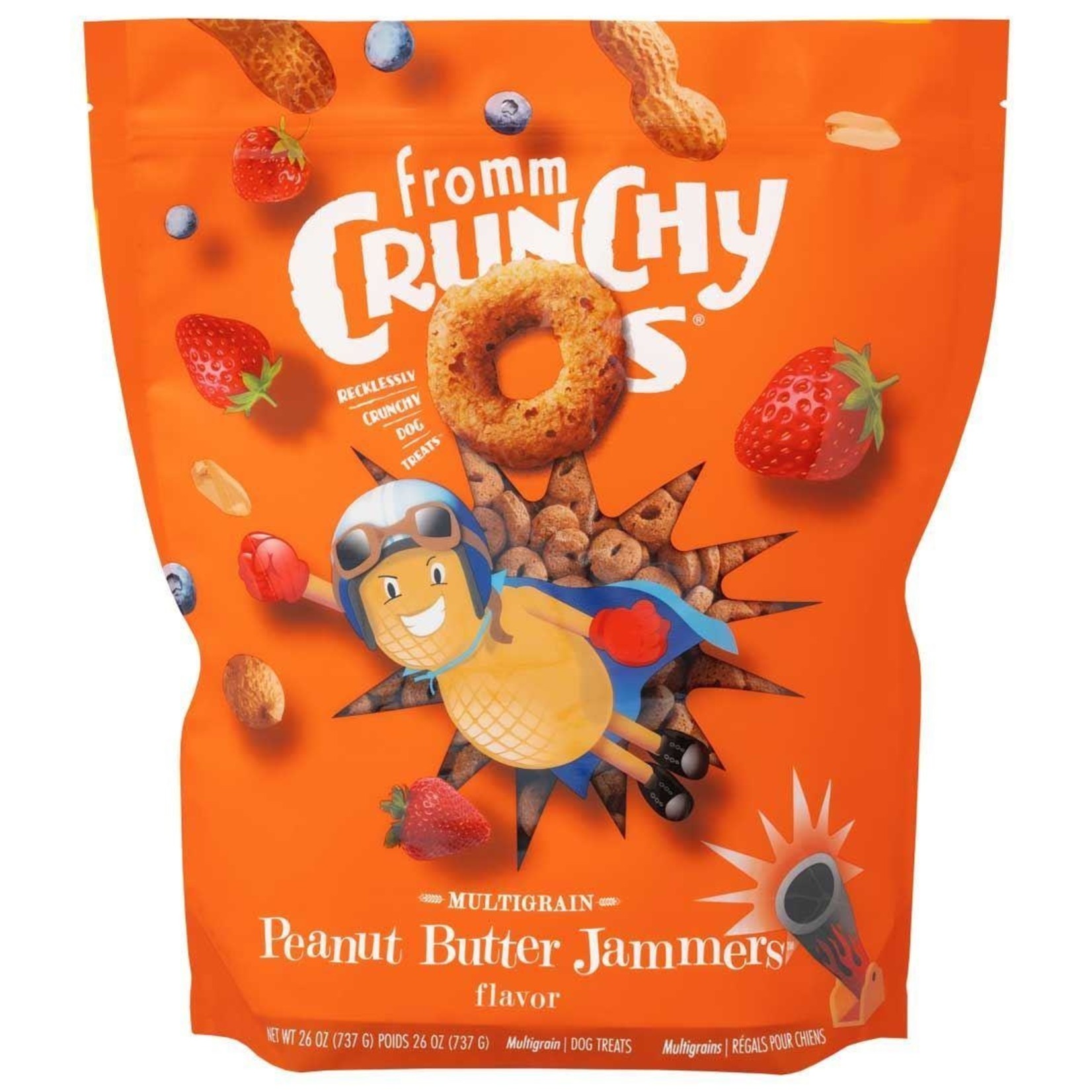 Fromm Fromm Crunchy O's PB Jammers 26oz