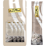 Fussie Cat Fussie Cat Puree 4pk - Chicken & Liver 2oz