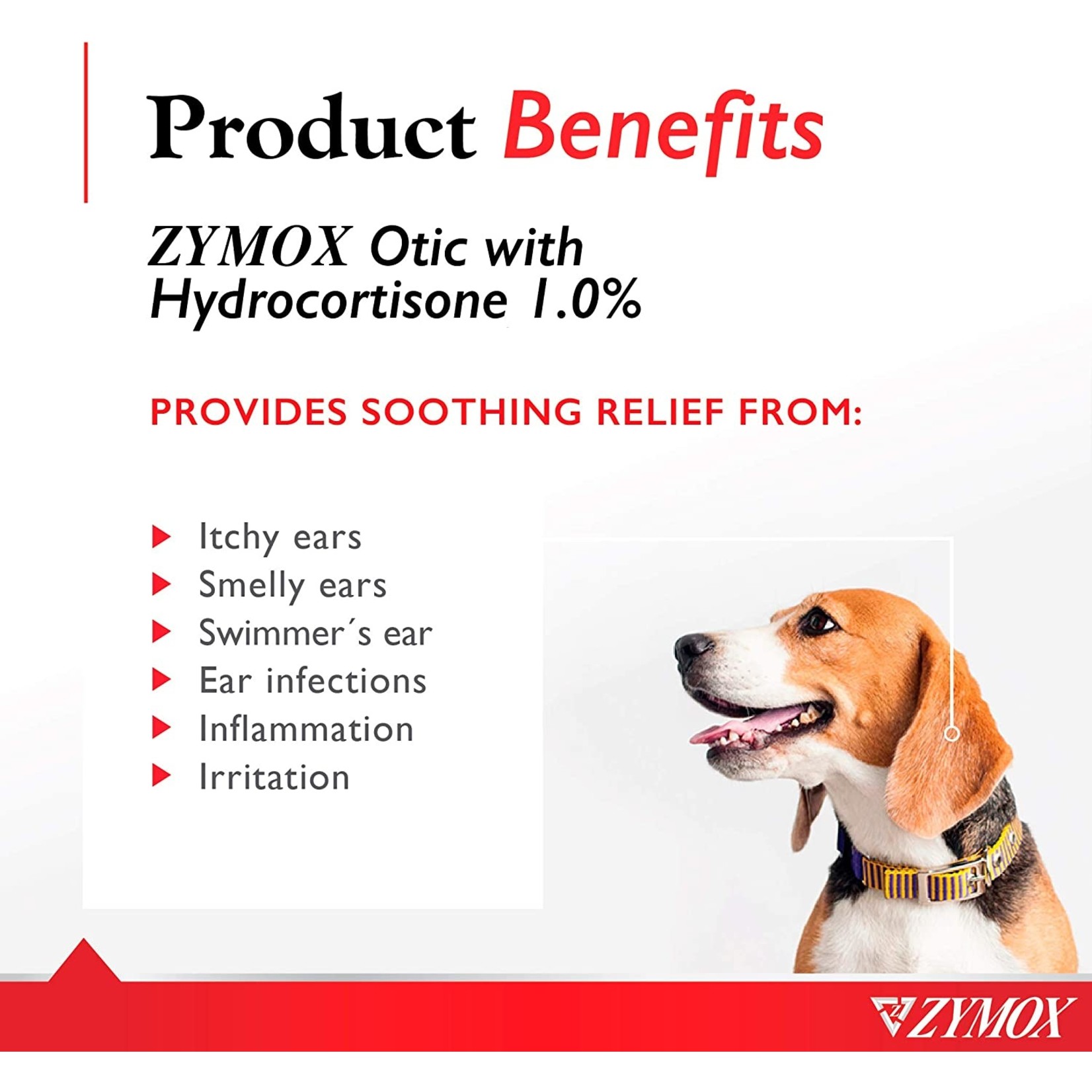 ZYMOX ZYMOX Ear Cleaner Hydrocortisone Free 1.25oz