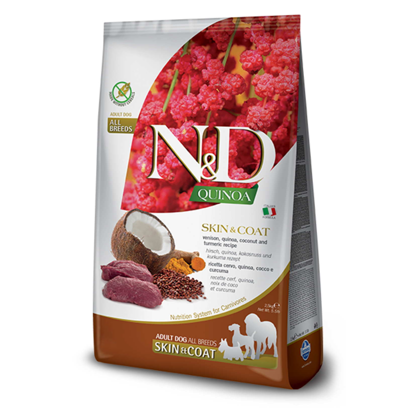 N & D Farmina N&D Farmina Dog Quinoa Skin & Coat - Venison 15.4lbs