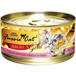 Fussie Cat Fussie Cat Gold - Chicken & Egg in Gravy 2.82oz (case 24)