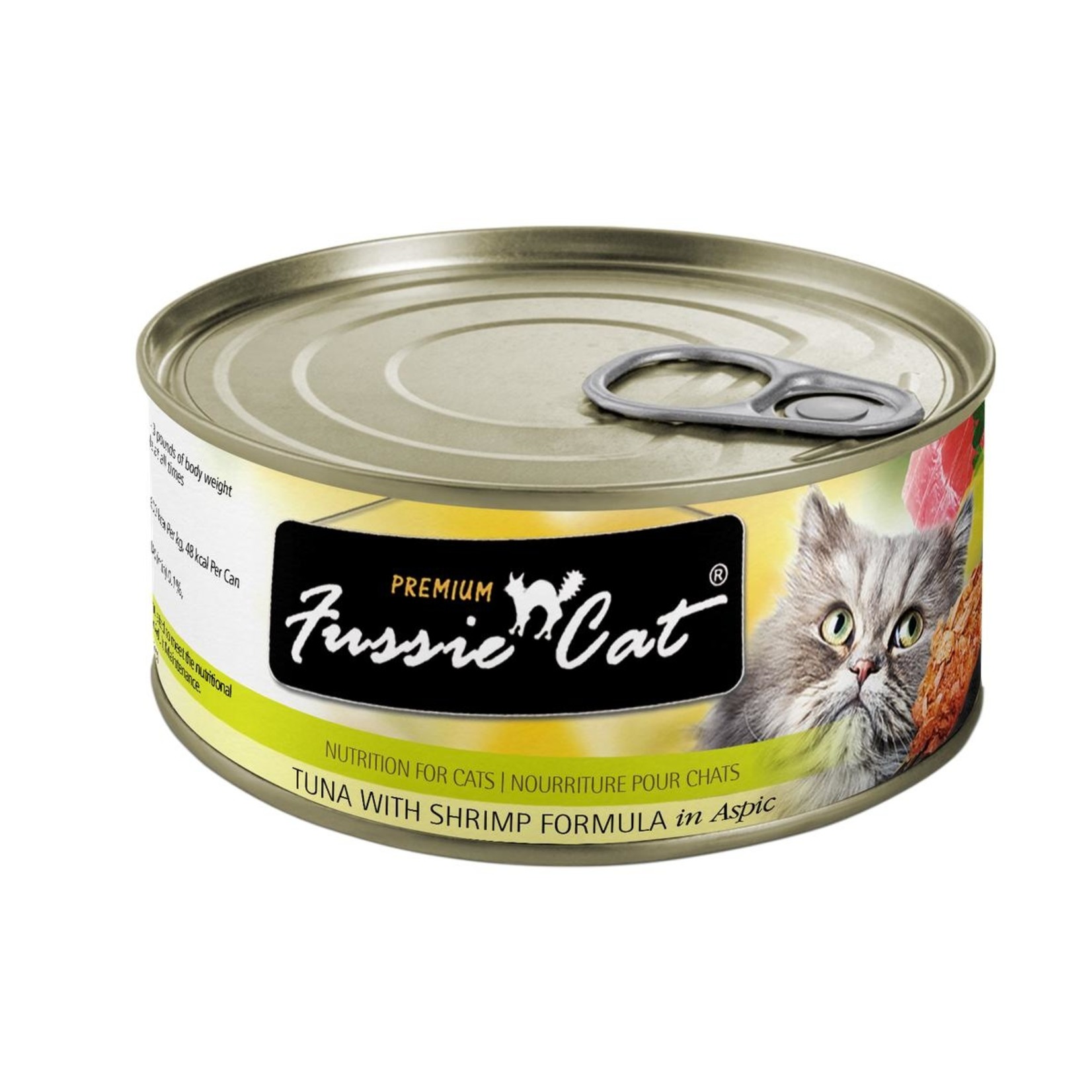 Fussie Cat Fussie Cat Premium - Tuna & Shrimp in Aspic 2.82oz (case 24)