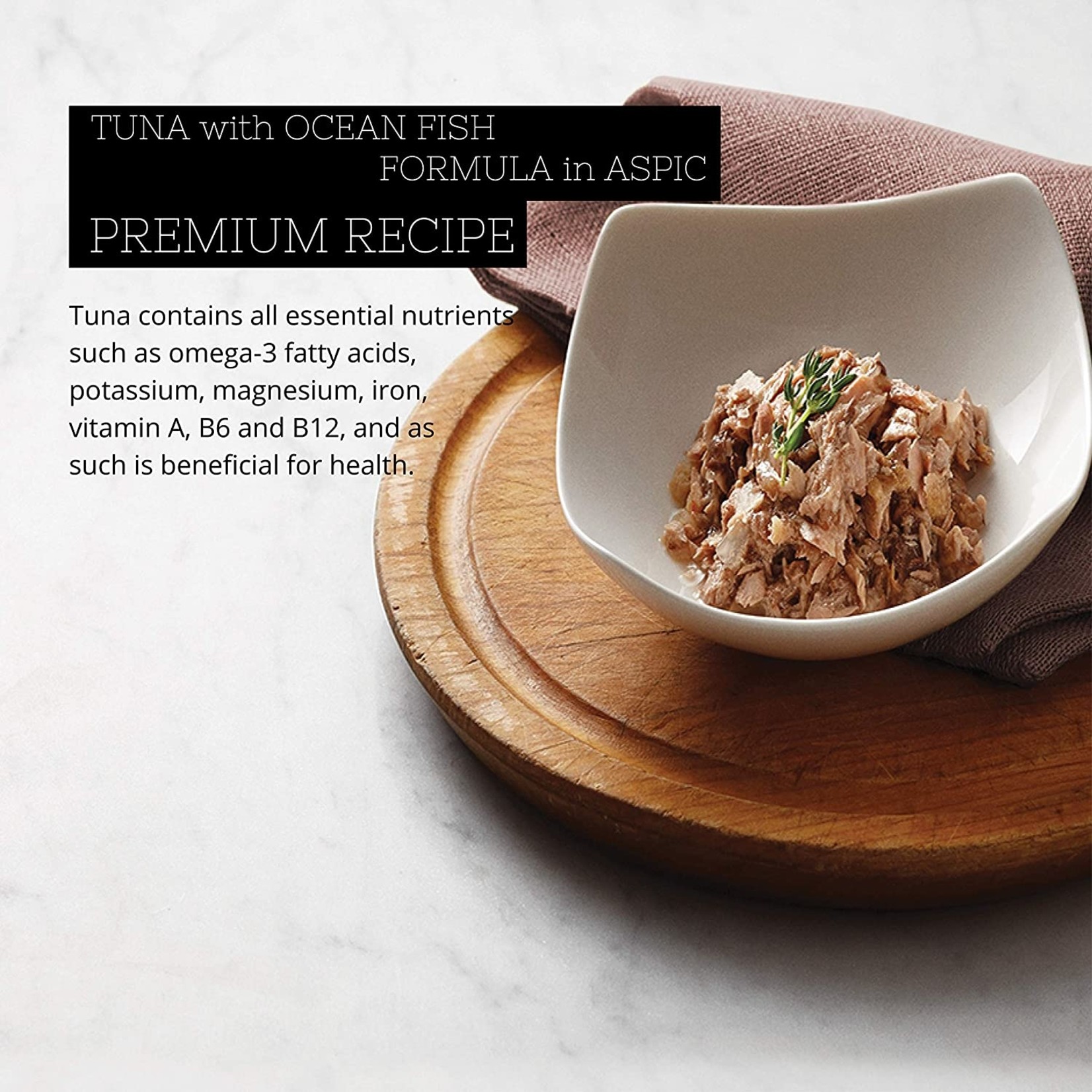 Fussie Cat Fussie Cat Premium - Tuna & Oceanfish in Aspic 2.82oz (case 24)